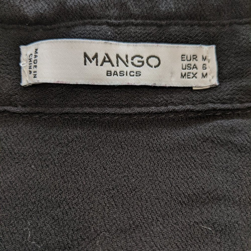 Mango Basics Sleeveless Button Down - image 4